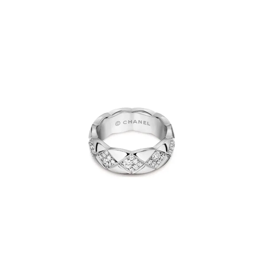 Chanel Coco Crush Ring White Gold Small Version Chanel Coco Crush Ring White Gold Small Version