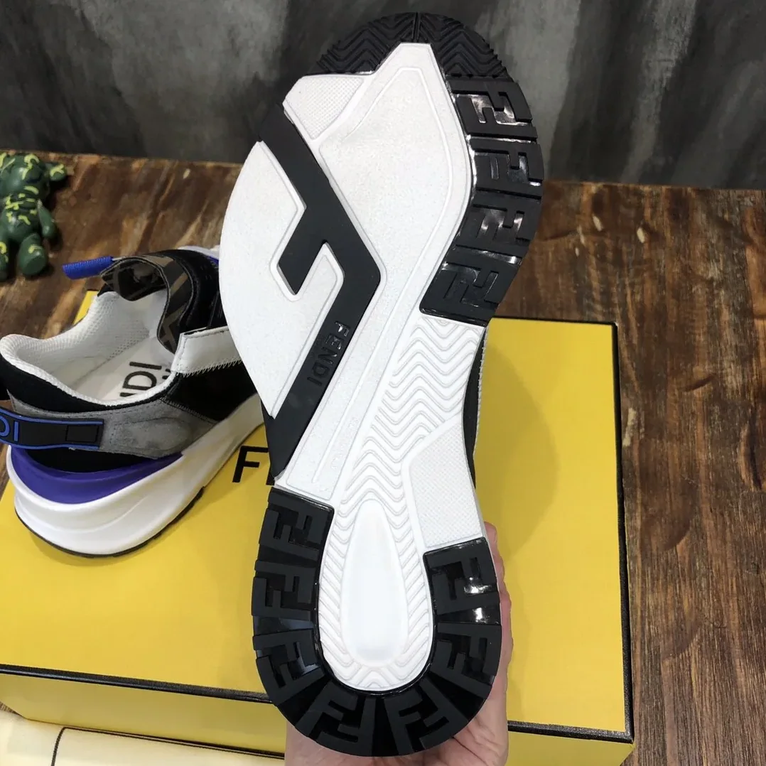 Fendi Flow Sneakers Blue 7E1453 Fendi Flow Sneakers Blue 7E1453