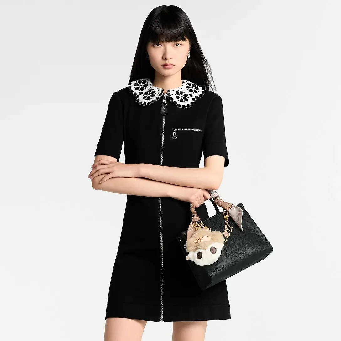 Louis Vuitton Fleur de Monogram Bag Charm Chain Louis Vuitton Fleur de Monogram Bag Charm Chain