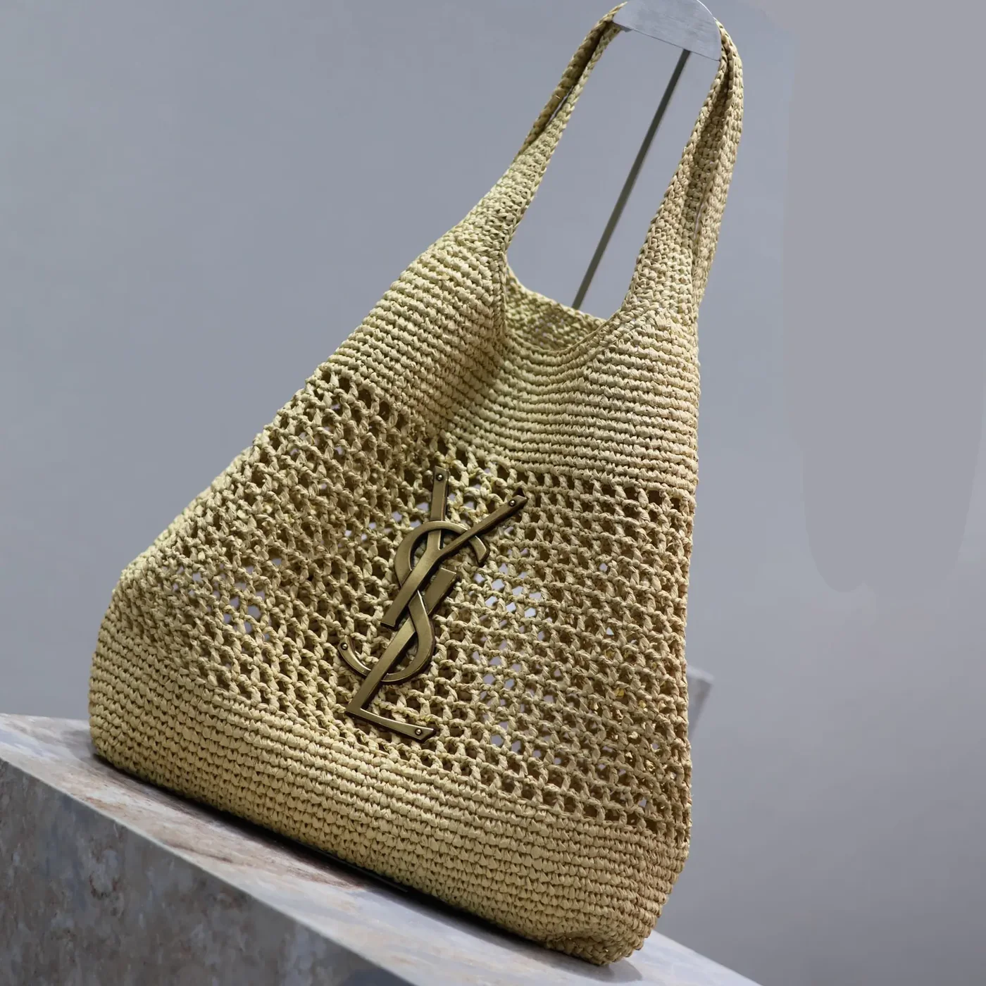 Saint Laurent YSL Icare in Raffia for Women Saint Laurent YSL Icare in Raffia for Women
