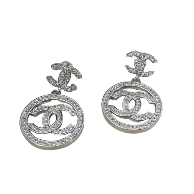 Circle Earrings Silver