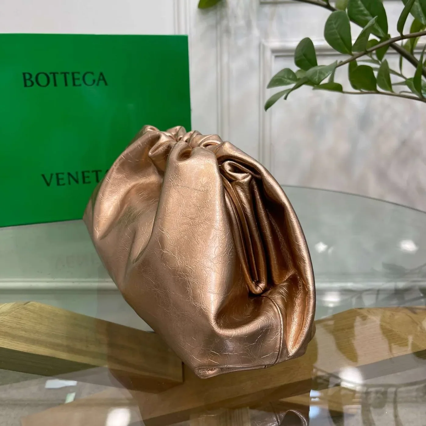Bottega Veneta Pouch Teak Brown / Bottega Veneta Pouch Teak Brown /