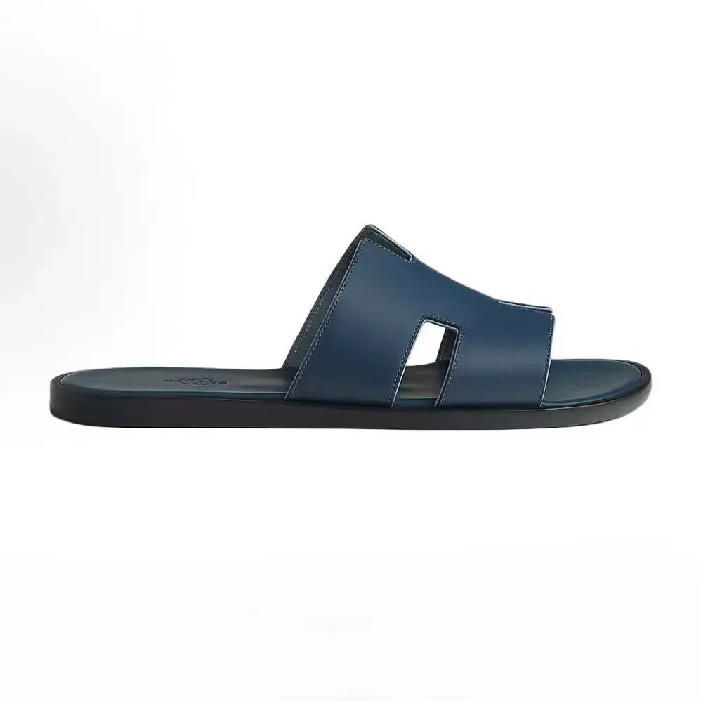 Hermes Izmir Sandal for Unisex in Navy