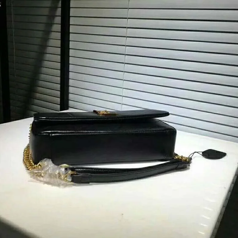 Saint Laurent YSL Medium Jamie Bag in Patchwork Leather in Black Saint Laurent YSL Medium Jamie Bag in Patchwork Leather in Black