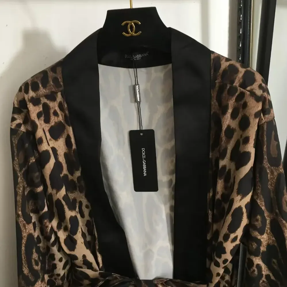 Dolce Gabbana D&G Terry Cotton Bath Robe for Women Dolce Gabbana D&G Terry Cotton Bath Robe for Women