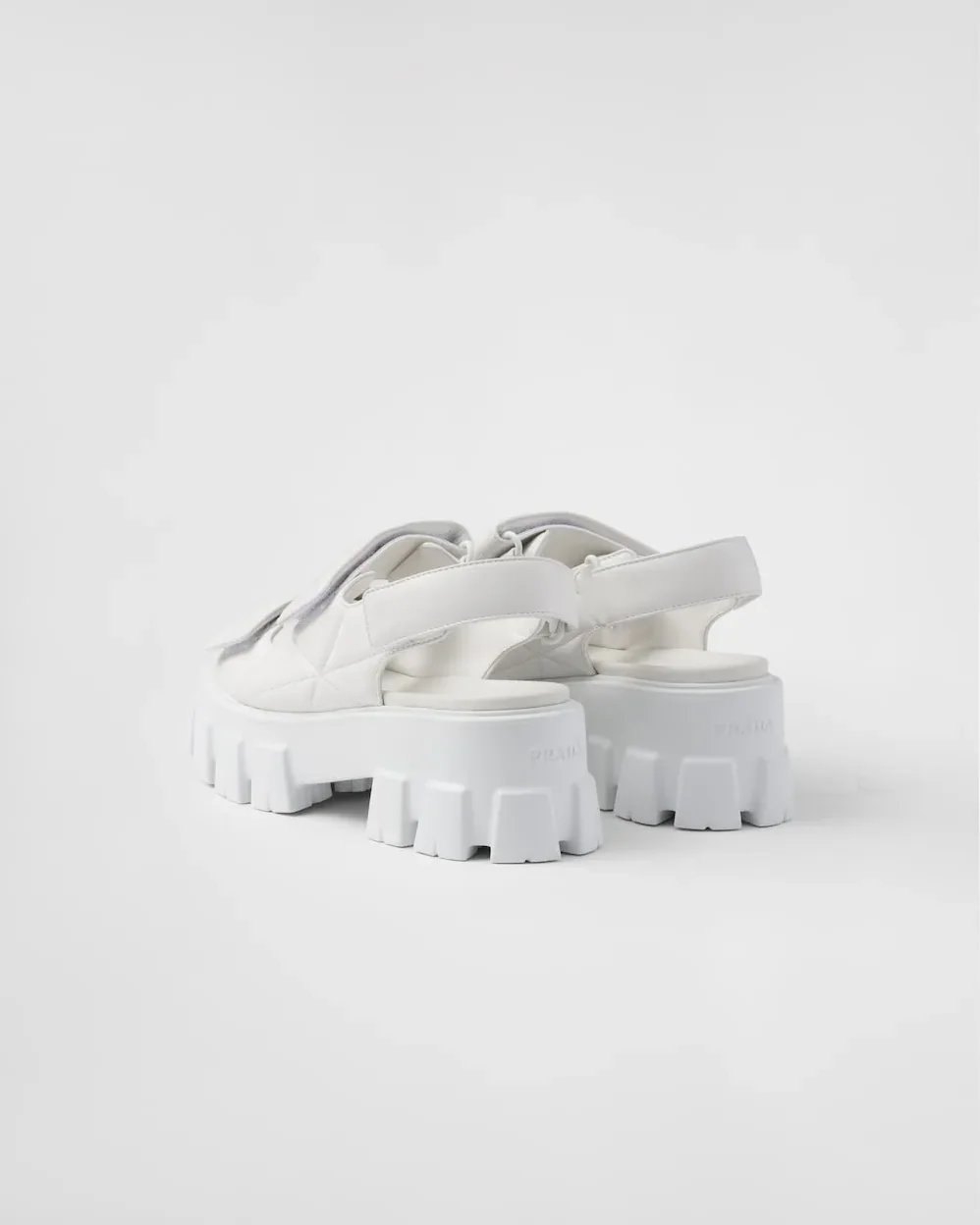 Prada Monolith Nappa Sandals White 1X439N_038_F0009_F_055