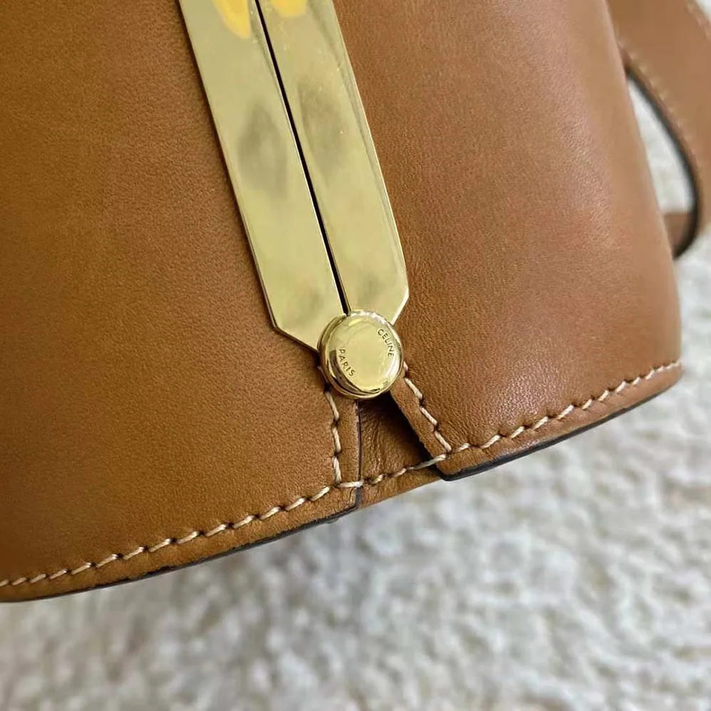 Celine Lunch Box in Natural Calfskin for Women Celine Lunch Box in Natural Calfskin for Women
