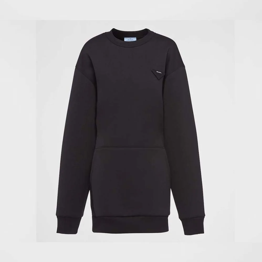 Prada Cotton Fleece Mini for Women in Dress