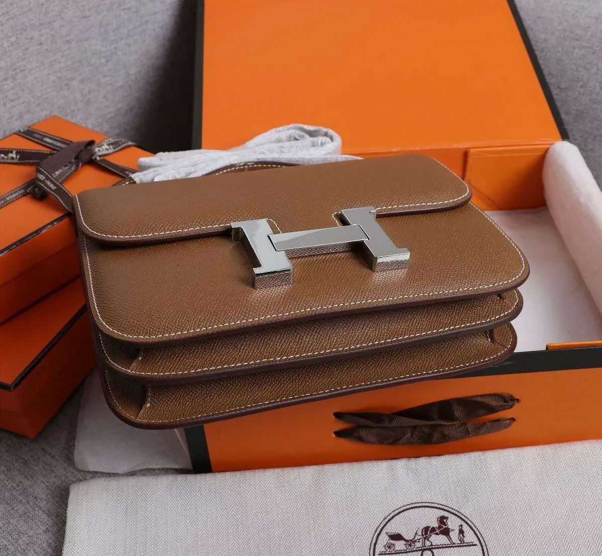 Hermes Constance Handbag Brown / Hermes Constance Handbag Brown /