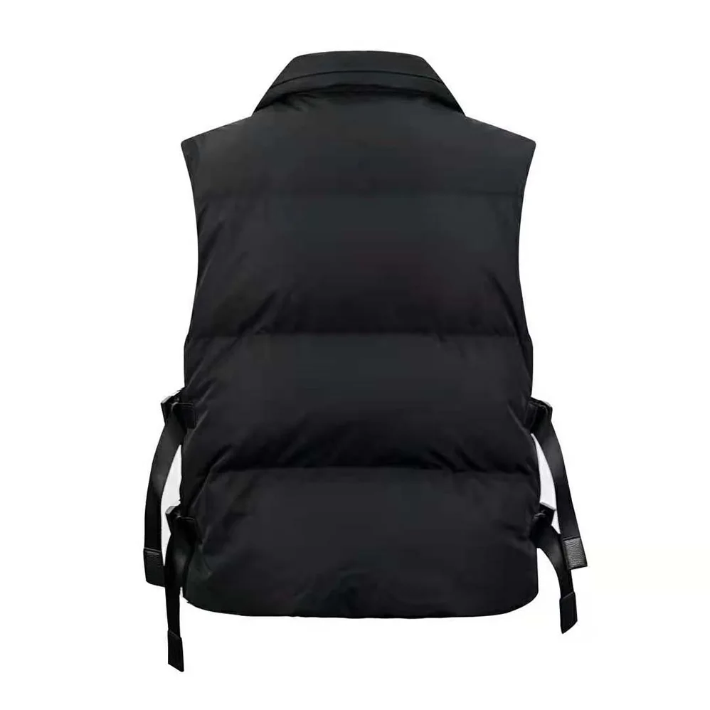 Givenchy Sleeveless Puffer Jacket with Metallic Details for Men Givenchy Sleeveless Puffer Jacket with Metallic Details for Men
