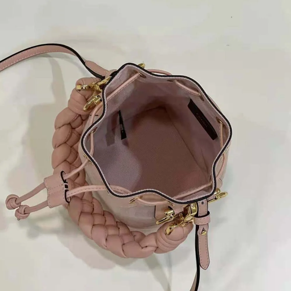 Fendi Mon Tresor Pink FF Canvas Mini for Women in Bag
