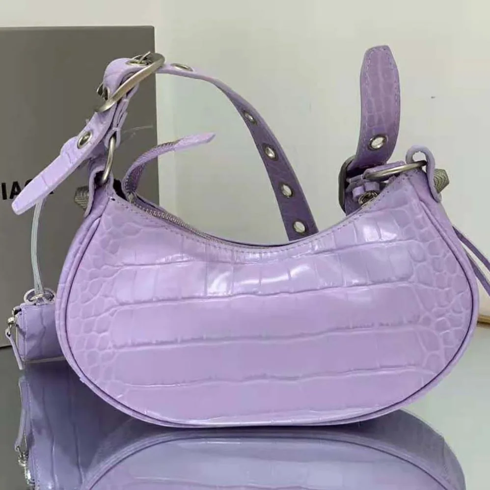 Balenciaga Le Cagole XS Shoulder Bag in Purple for Women