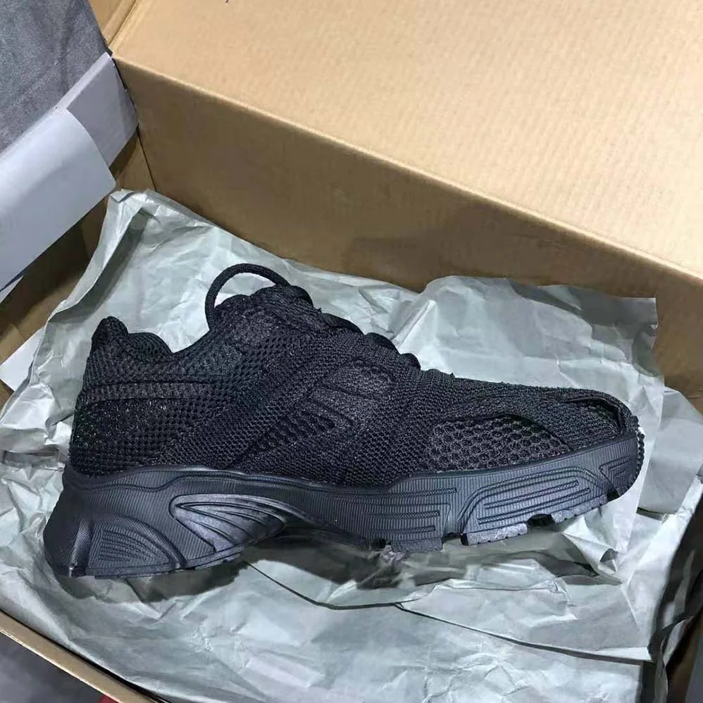 Balenciaga Phantom Sneaker in Black Monocolor Fabric and Mesh for Unisex