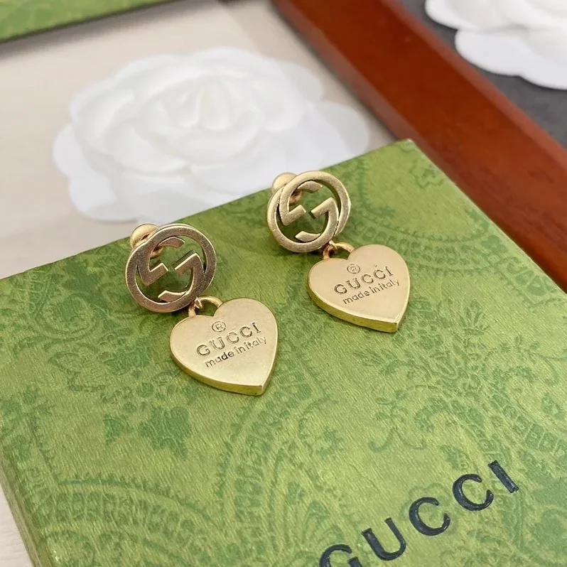Double G Earrings Gold Double G Earrings Gold