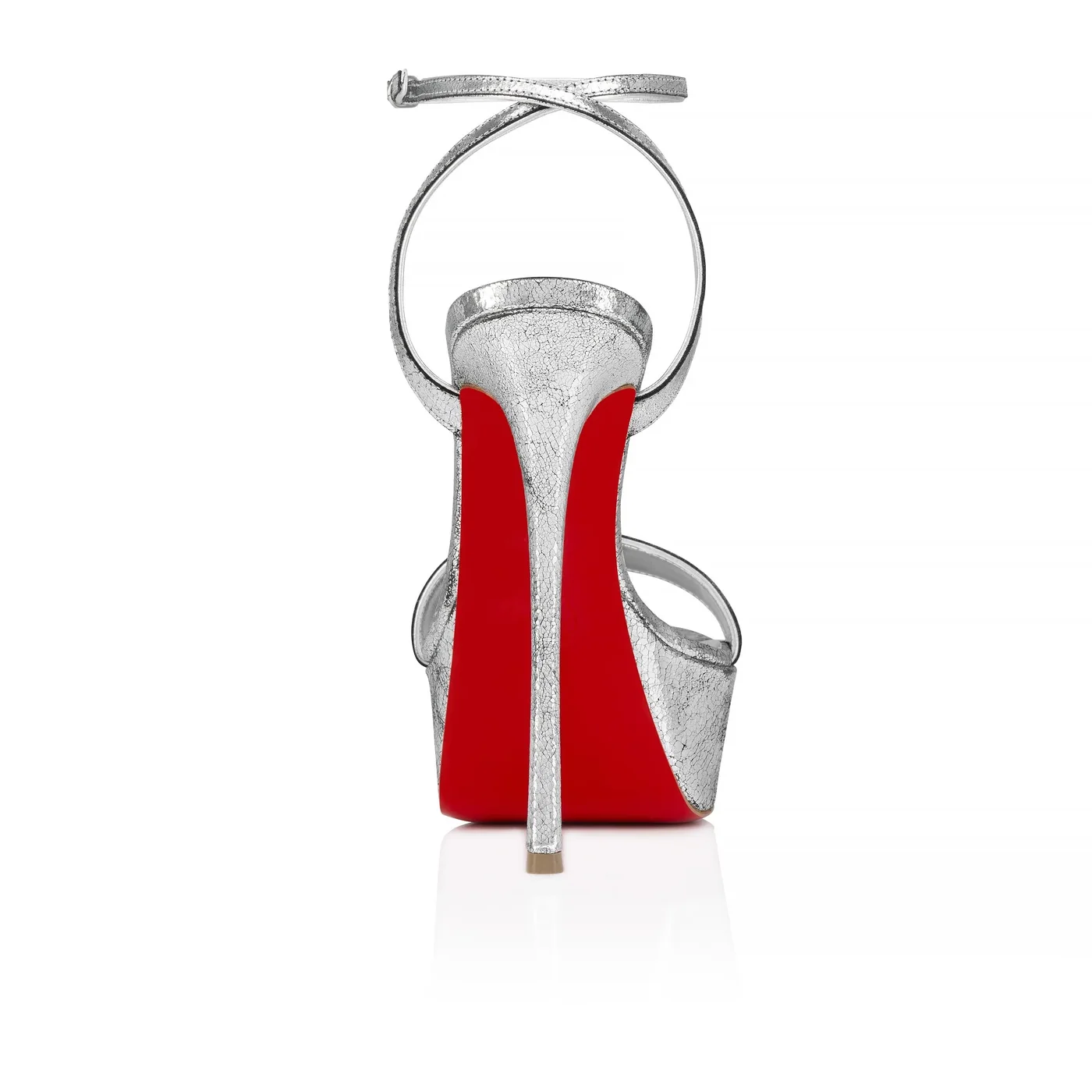 Christian Louboutin Loubi Queen Alta Silver Christian Louboutin Loubi Queen Alta Silver