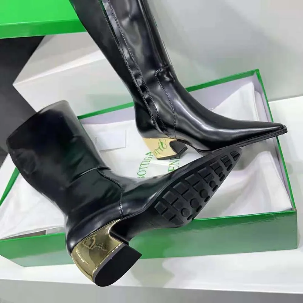 Bottega Veneta Tex Boot for Women in Black