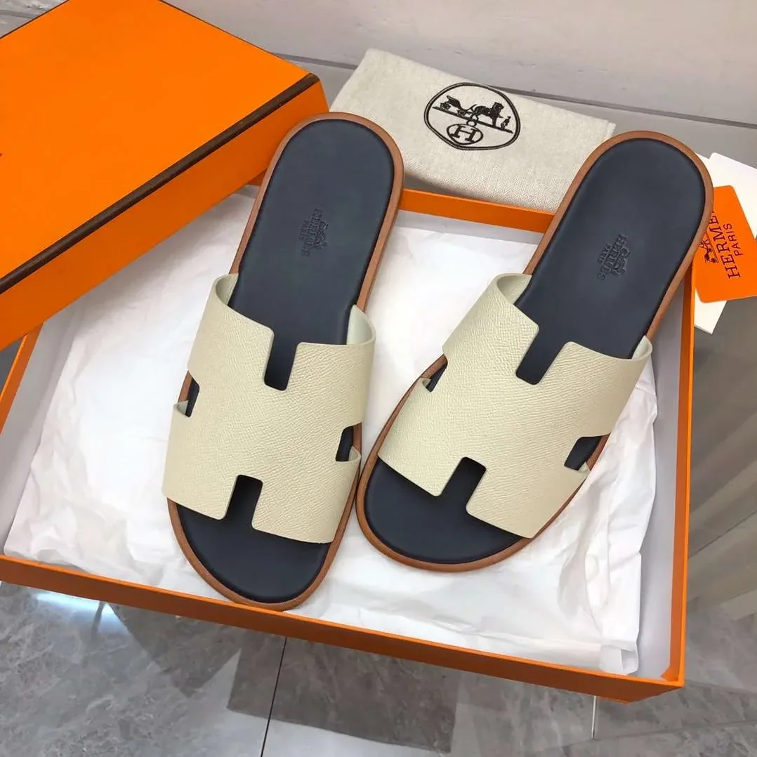 Hermes Oran Sandal White Hermes Oran Sandal White