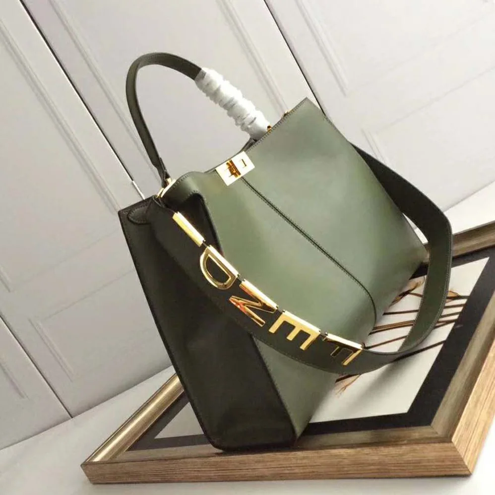 Fendi Peekaboo X-Lite Regular for Women in Green