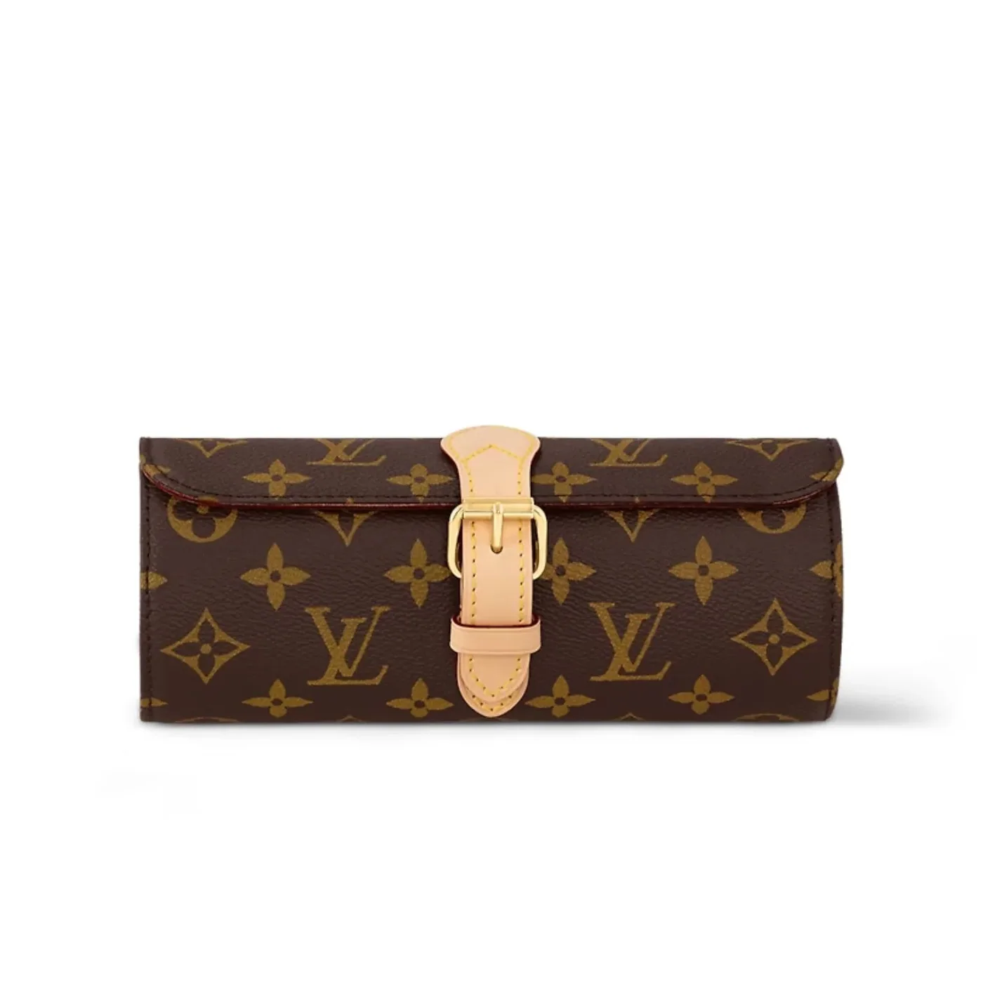 Louis Vuitton 3 Watch Case Bag Brown / Louis Vuitton 3 Watch Case Bag Brown /