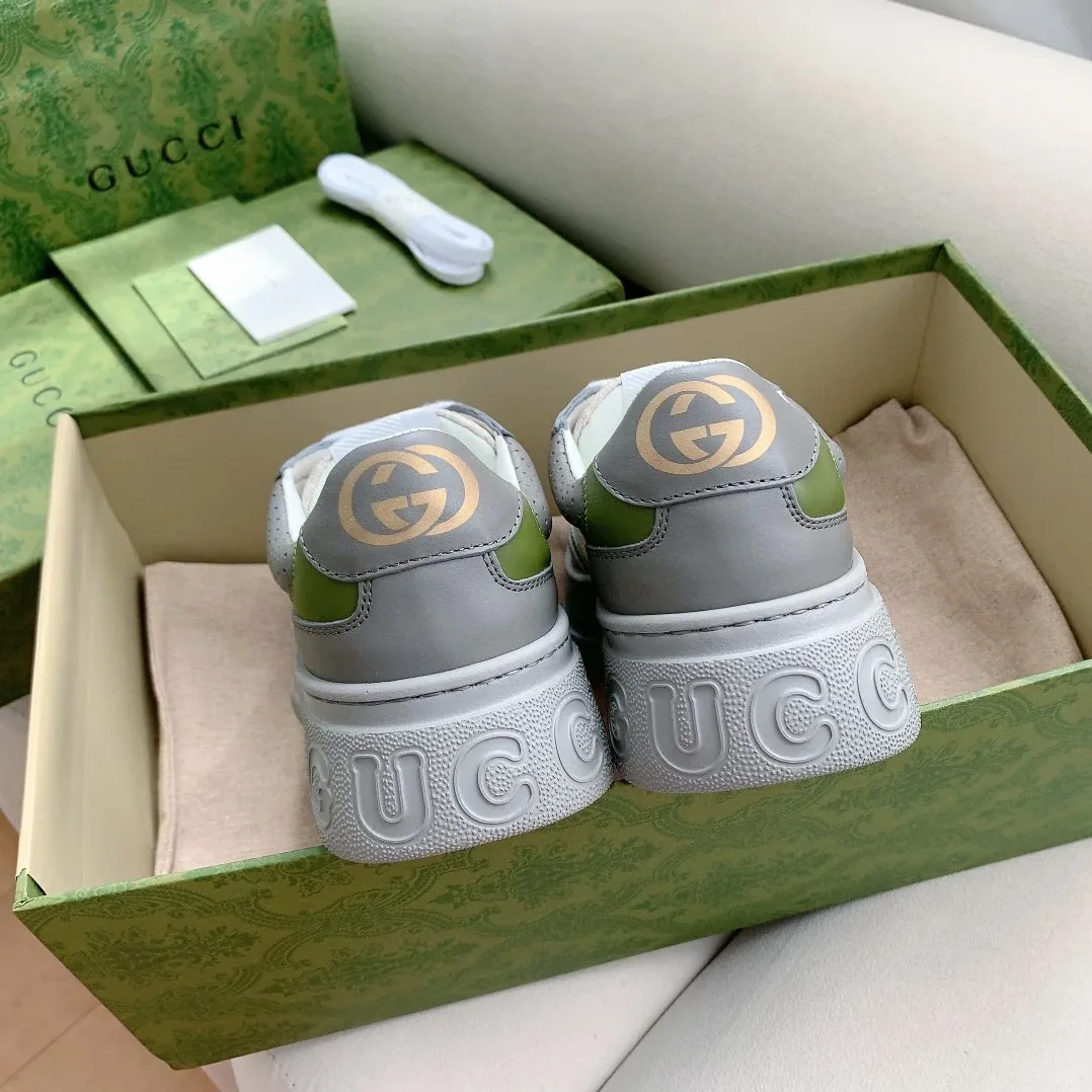 Gucci GG Sneaker Green And Gray Supreme for Men