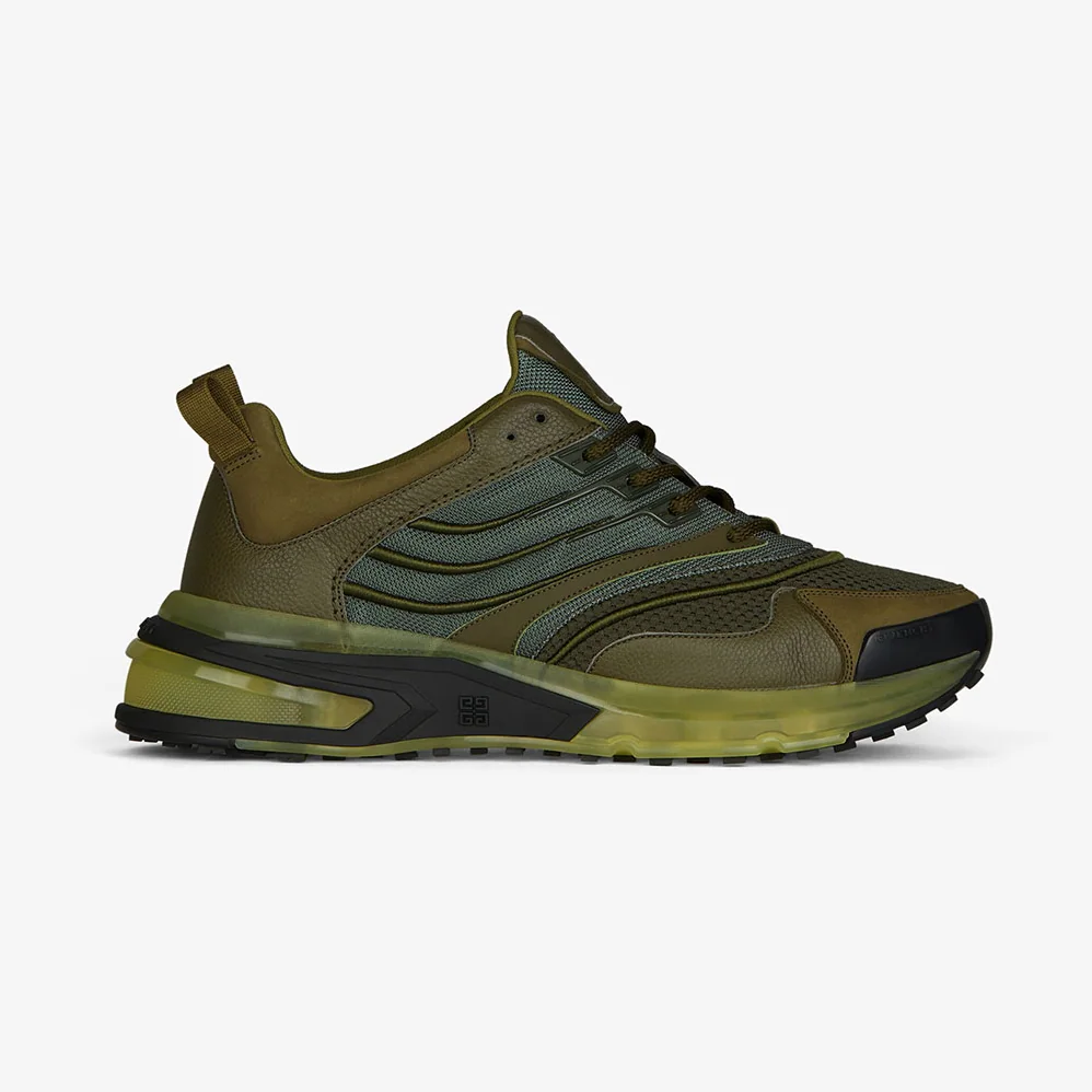 Givenchy Giv 1 Sneakers in Leather and Mesh for Unisex in Green