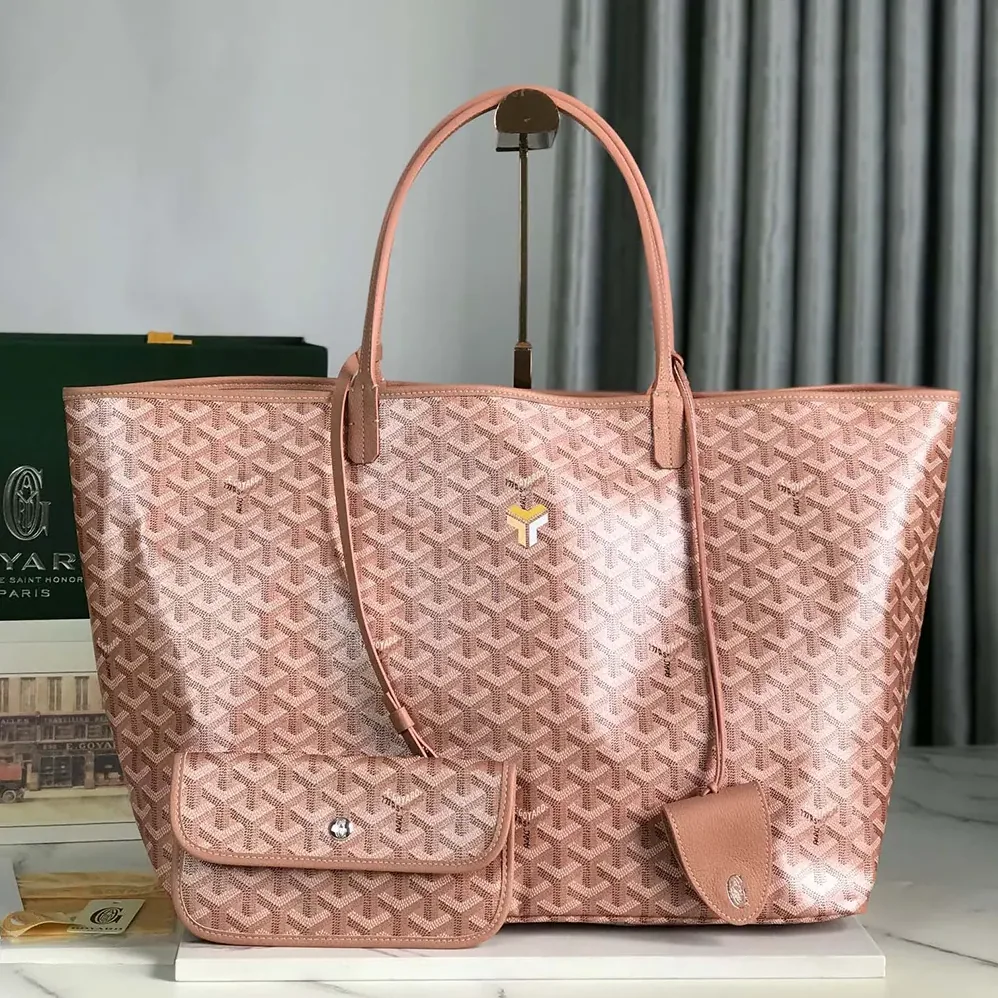 Goyard Saint Louis GM bag for Unisex in Pearly Coral