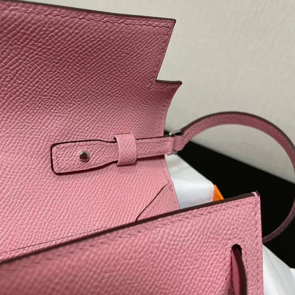 Hermes Kelly To Go in Epsom Leather for Women in Pink Hermes Kelly To Go in Epsom Leather for Women in Pink