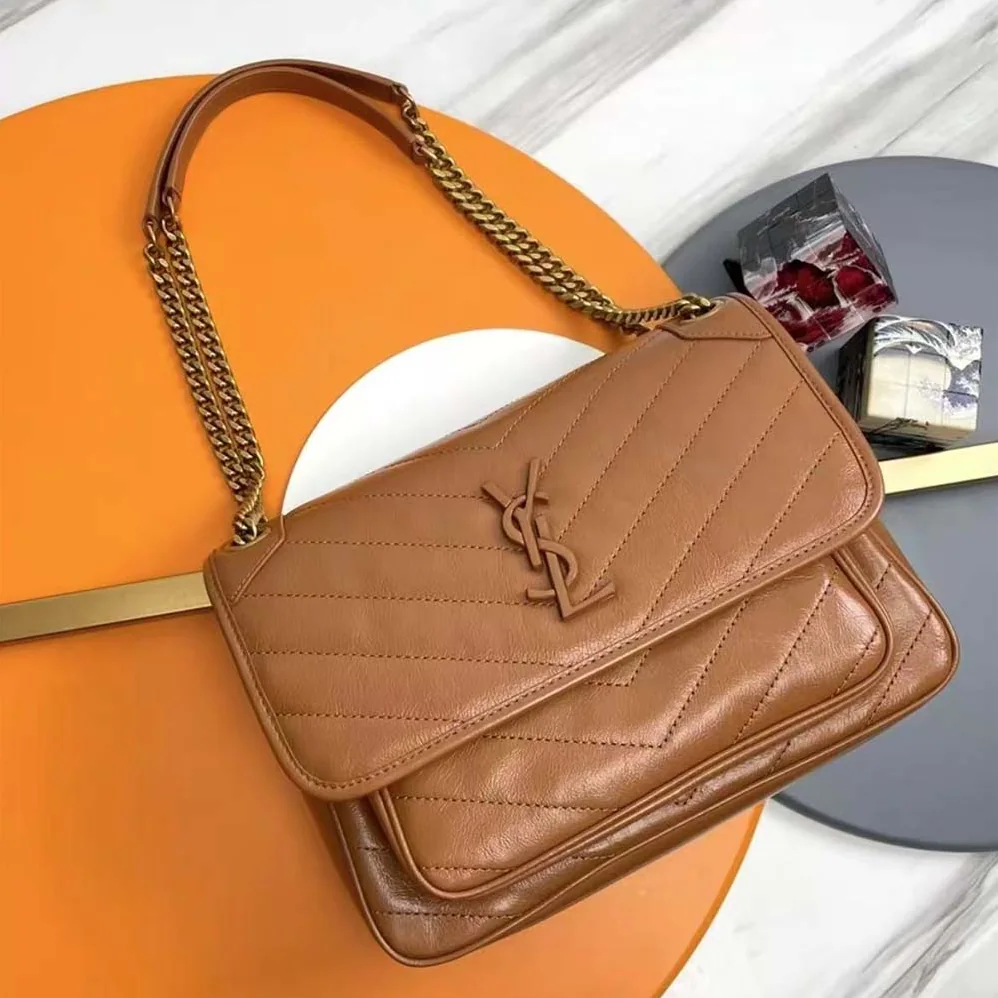 Saint Laurent YSL Niki Small in Vintage Leather for Women Saint Laurent YSL Niki Small in Vintage Leather for Women