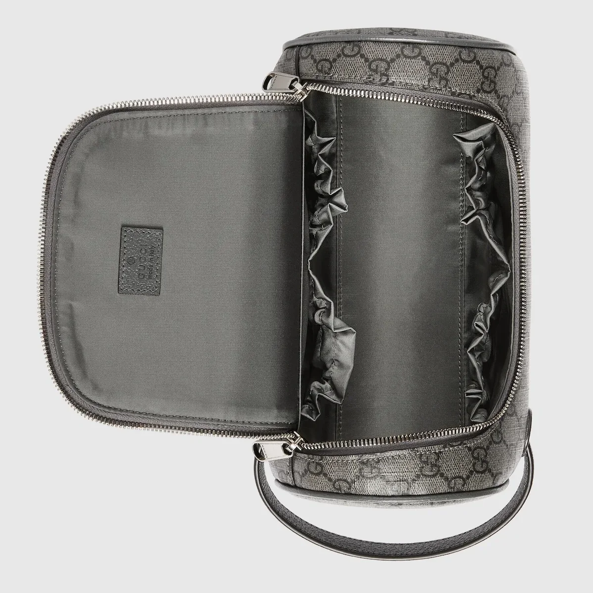 Gucci Ophidia Toiletry Case Clutch & Pouch in Grey Palladium Hardware