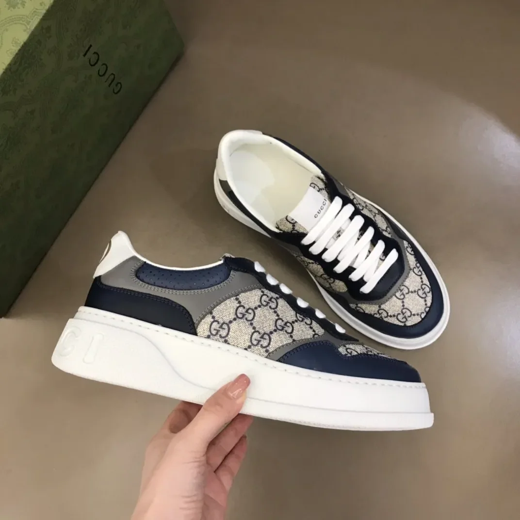 Gucci GG Sneaker Navy Blue Gucci GG Sneaker Navy Blue