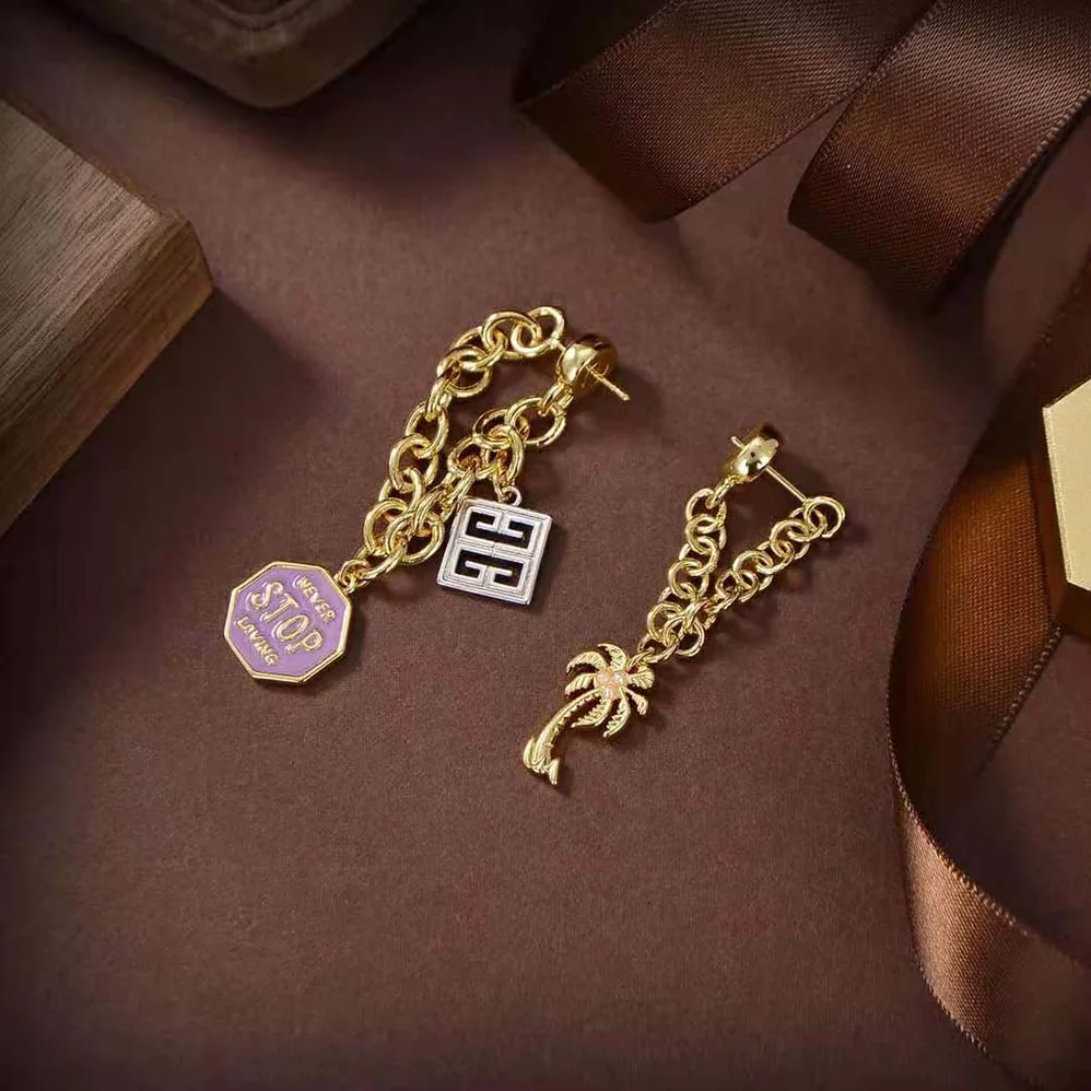 Givenchy Charms Asymmetrical Earrings for Women