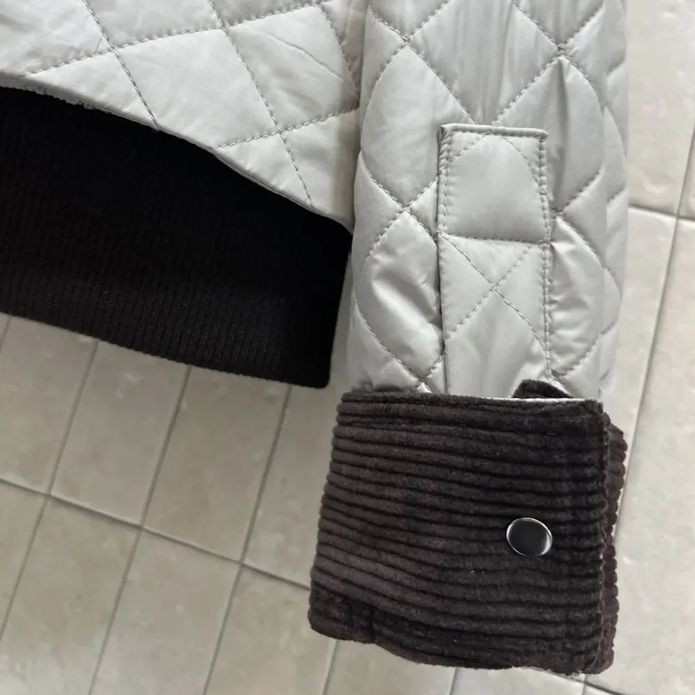 Loewe Short Jacket in Technical Fabric for Women in Grey