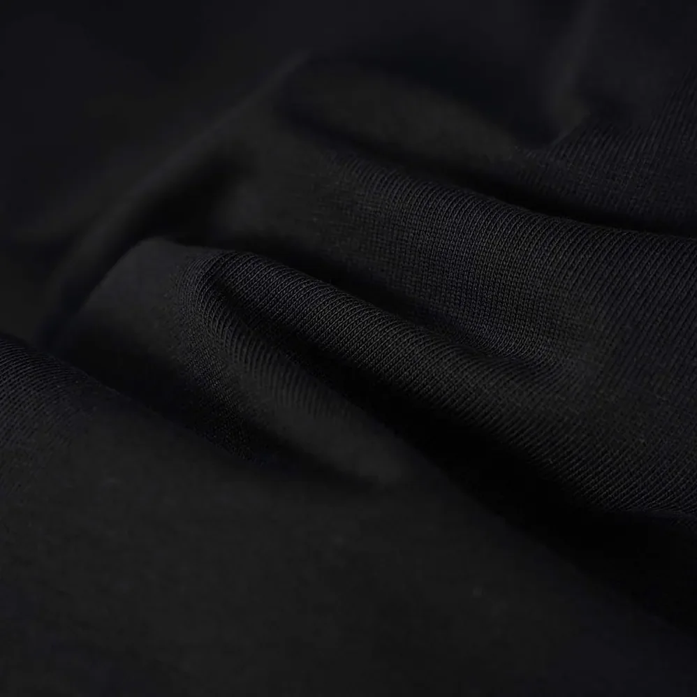 Balenciaga Salon De Couture Medium Fit T-Shirt in Black Dry Jersey for Men Balenciaga Salon De Couture Medium Fit T-Shirt in Black Dry Jersey for Men