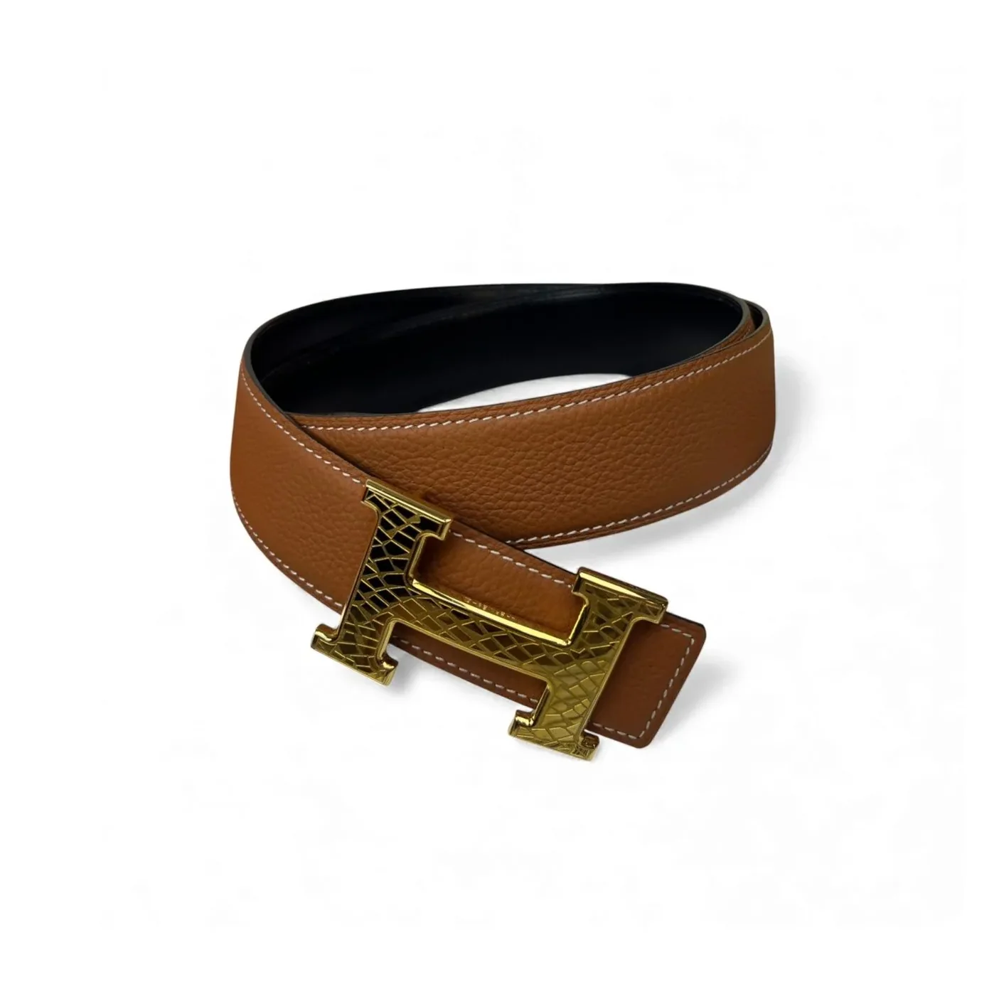 Hermes Constance Martelee Belt Buckle Reversible Brown Hermes Constance Martelee Belt Buckle Reversible Brown