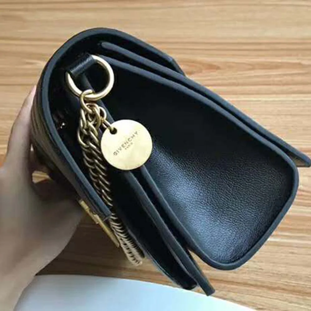 Givenchy Small GV3 Bag in Diamond Quilted Leather for Women in Black