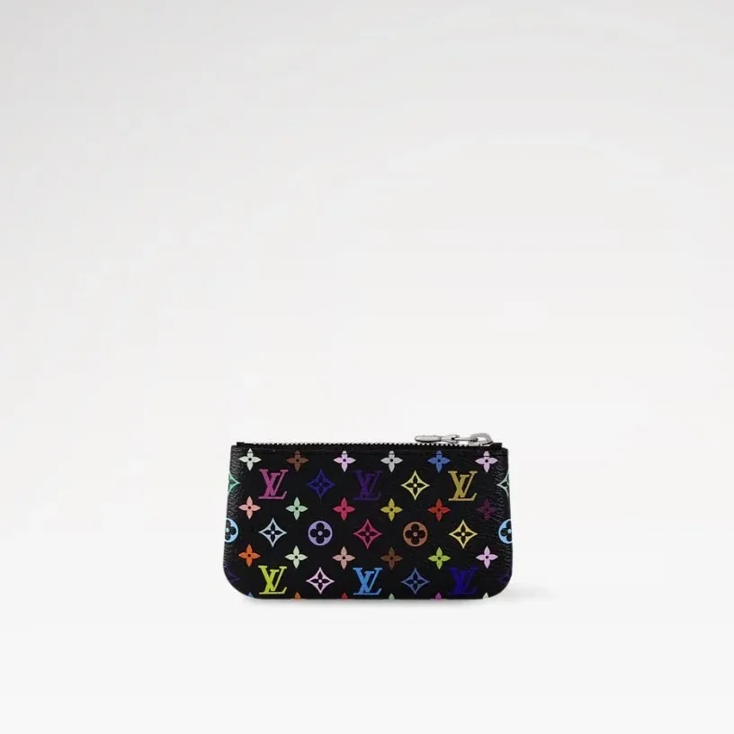 Louis Vuitton LV x TM Key Pouch Multicolore Noir /