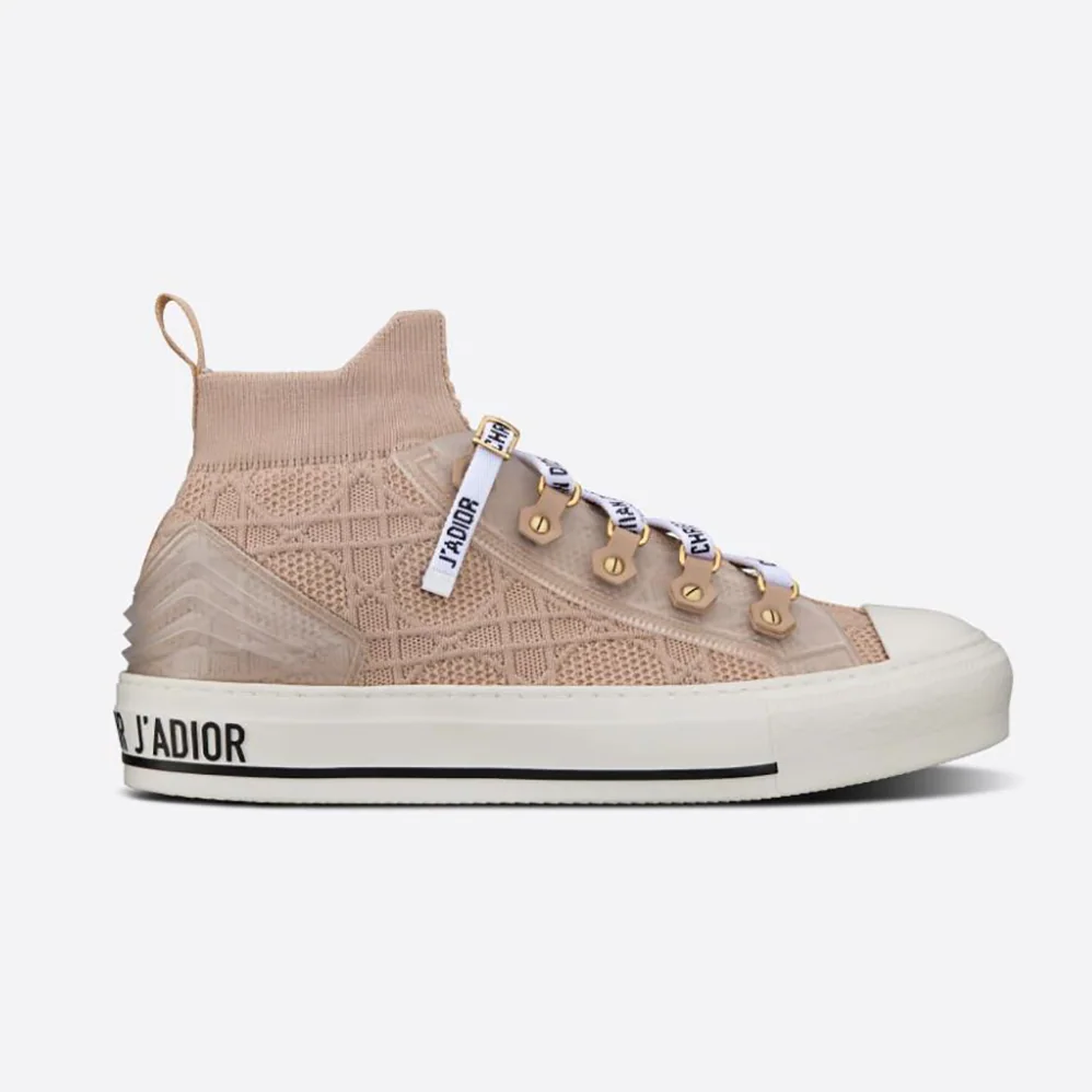 Dior Walk'n'dior Sneaker Pink Cannage Technical Mesh for Women