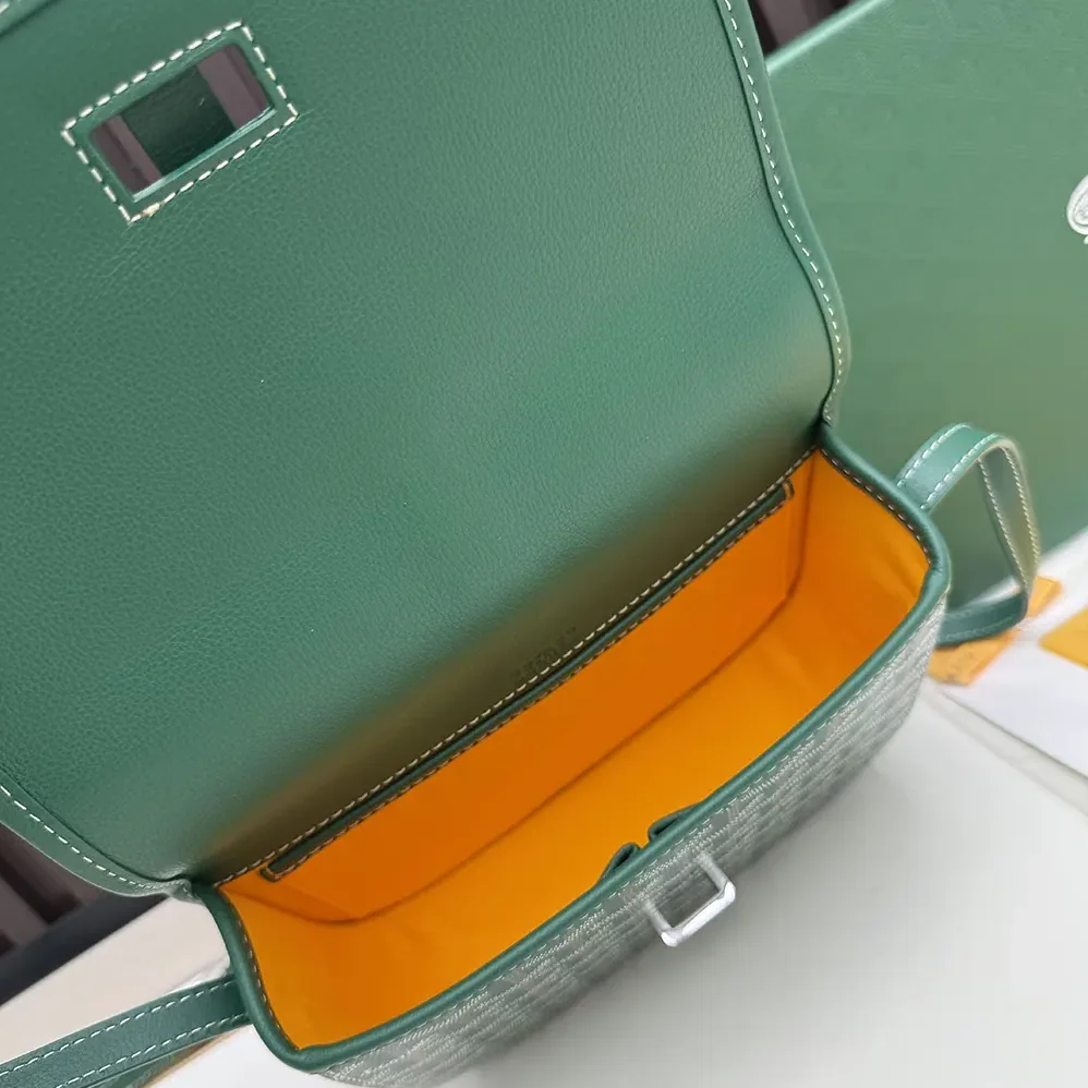 Goyard Belvedere Mm Bag for Unisex in Green