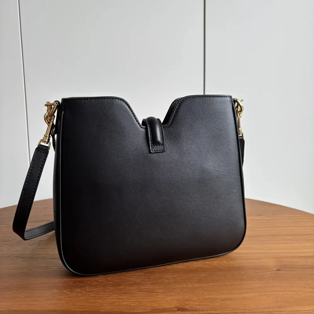Celine Small Camille 16 Soft Bag in Smooth Calfskin for Women in Black Celine Small Camille 16 Soft Bag in Smooth Calfskin for Women in Black