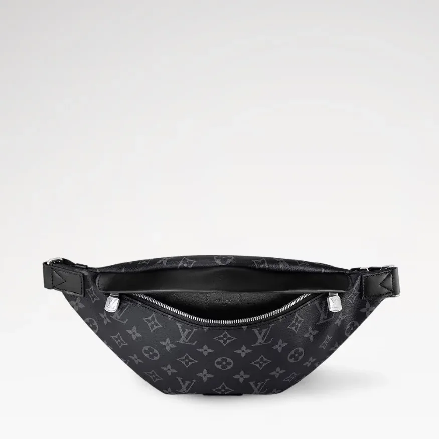 Louis Vuitton Discovery PM Bumbag / Monogram Eclipse Canvas Silver Hardware