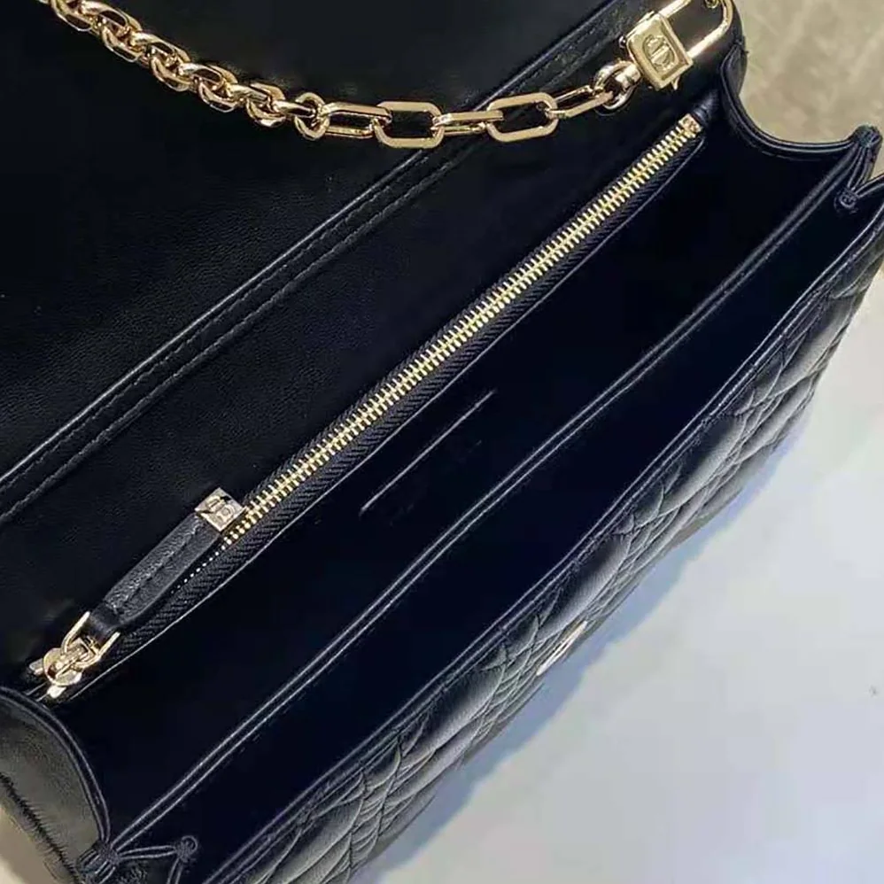 Dior Miss Dior Top Handle Bag Black Cannage Lambskin for Women Dior Miss Dior Top Handle Bag Black Cannage Lambskin for Women