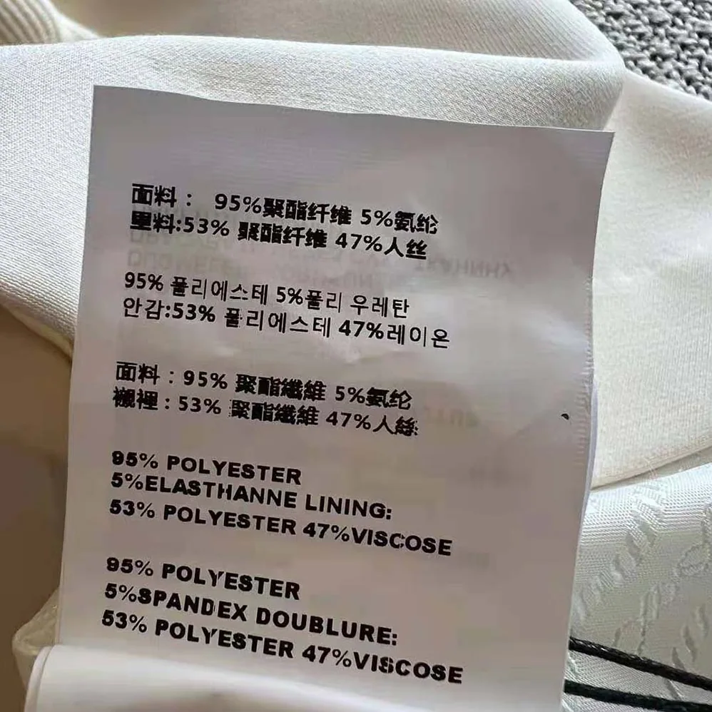 Prada Natté Minidress With Leather Logo Label for Women in White