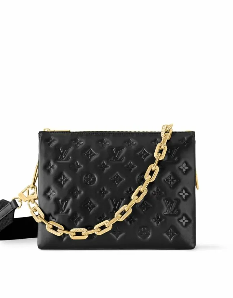 Louis Vuitton Coussin PM Monogram 10.2 Inches Black Louis Vuitton Coussin PM Monogram 10.2 Inches Black