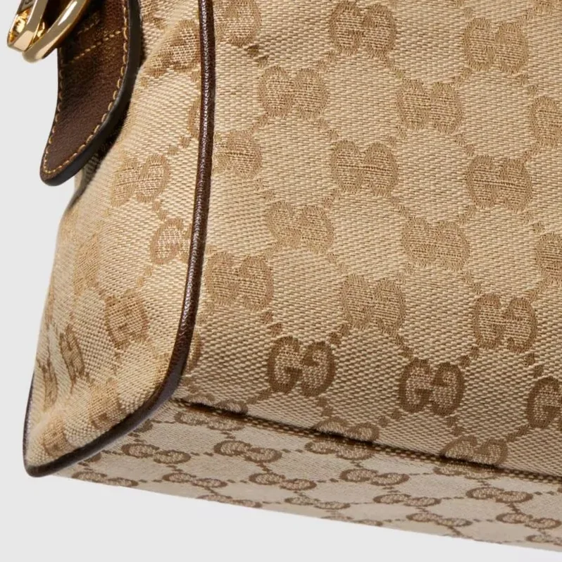 Gucci Borsetto Medium Boston Shoulder Bag in Sand Gold Hardware Gucci Borsetto Medium Boston Shoulder Bag in Sand Gold Hardware