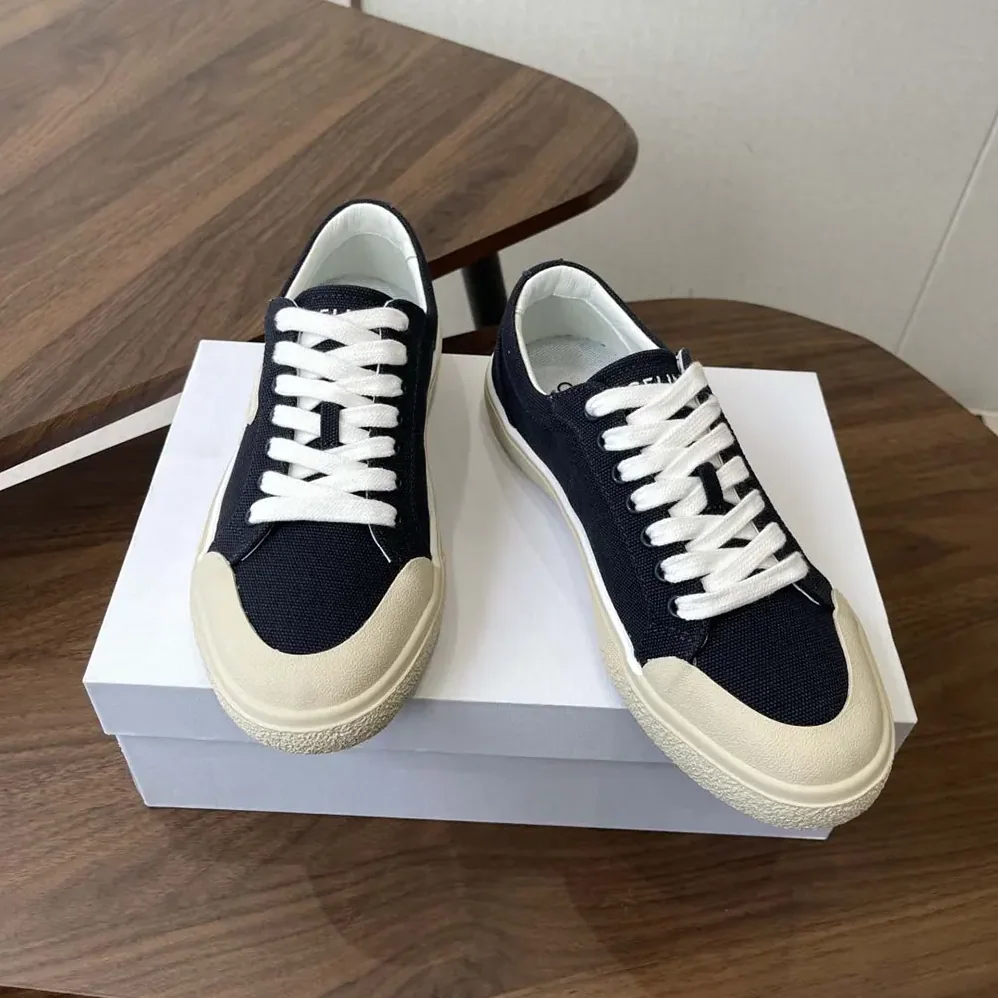 Celine Alan Sneaker With Triomphe in Canvas for Unisex Celine Alan Sneaker With Triomphe in Canvas for Unisex