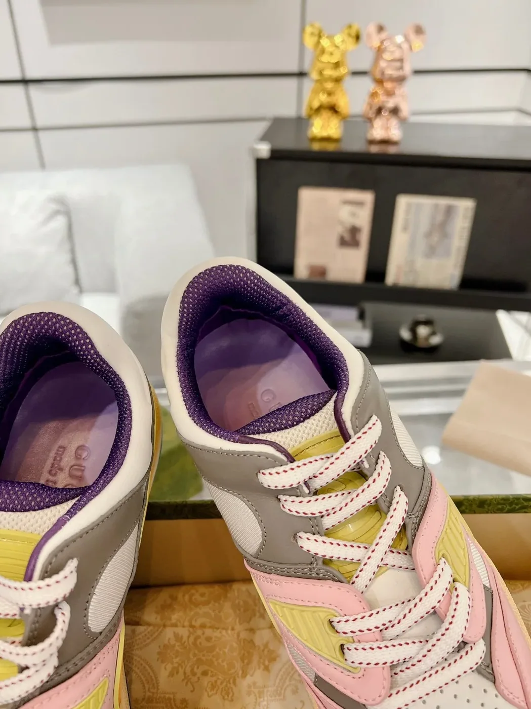 Gucci Basket Sneaker Pink Gucci Basket Sneaker Pink