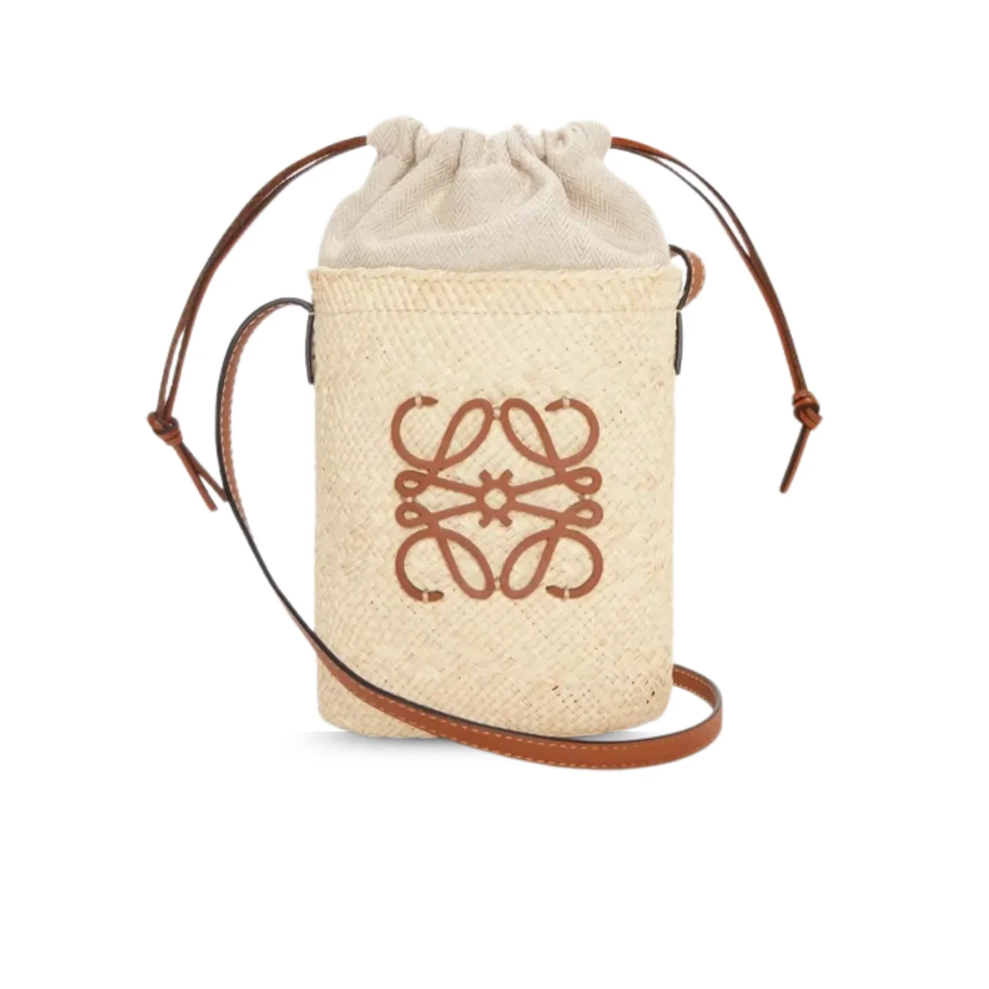 Loewe Square Pocket Crossbody Bag / Natural/ Tan C630G35X05 Loewe Square Pocket Crossbody Bag / Natural/ Tan C630G35X05