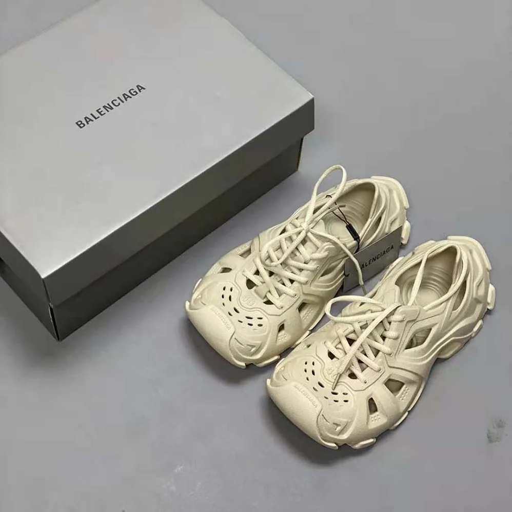 Balenciaga HD Lace for Unisex in up Sneaker in Nude