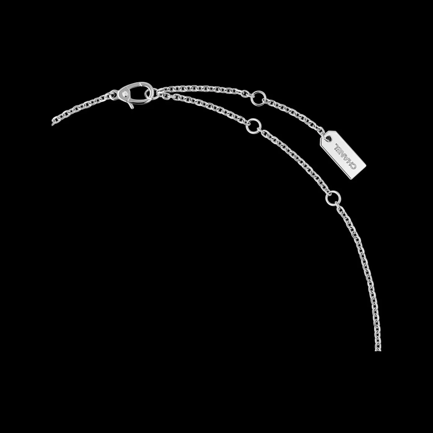 Chanel Eternal N°5 Necklace White Gold Chanel Eternal N°5 Necklace White Gold