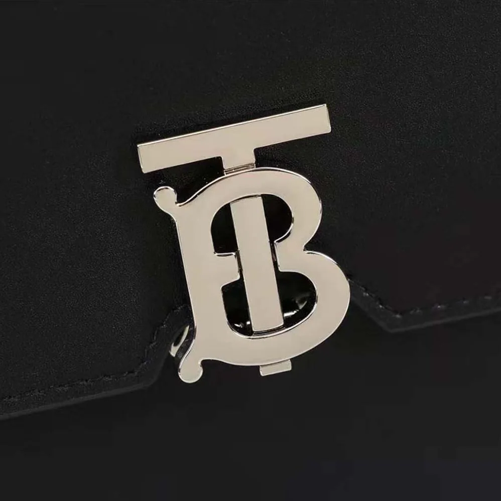 Burberry Leather Robin Bag for Women in Black